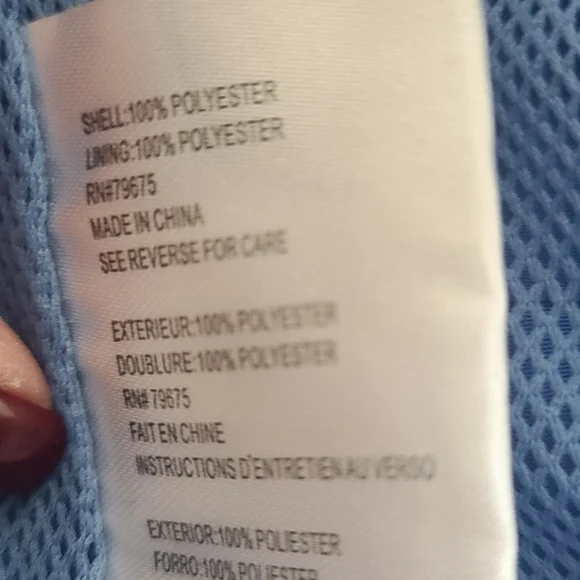 Michael Kors Sky Blue Utility Jacket - Picture 5 of 8